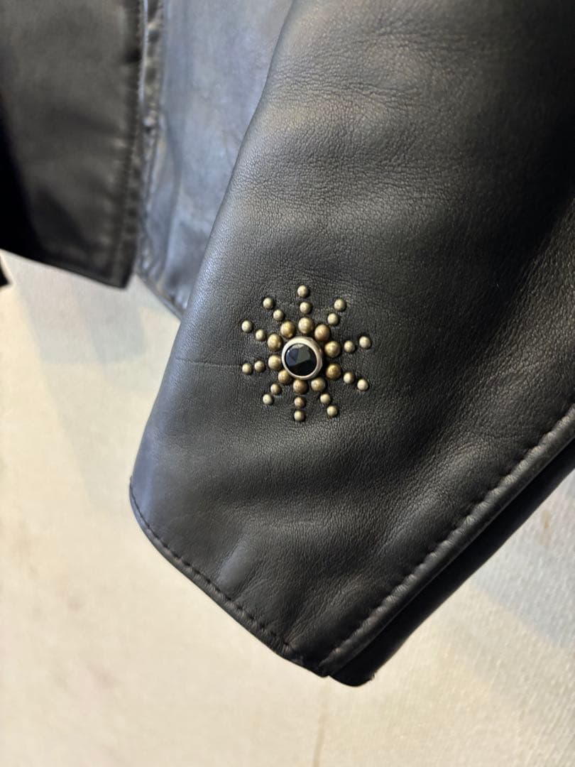 Schott x HTCコラボ　シングルライダース 40