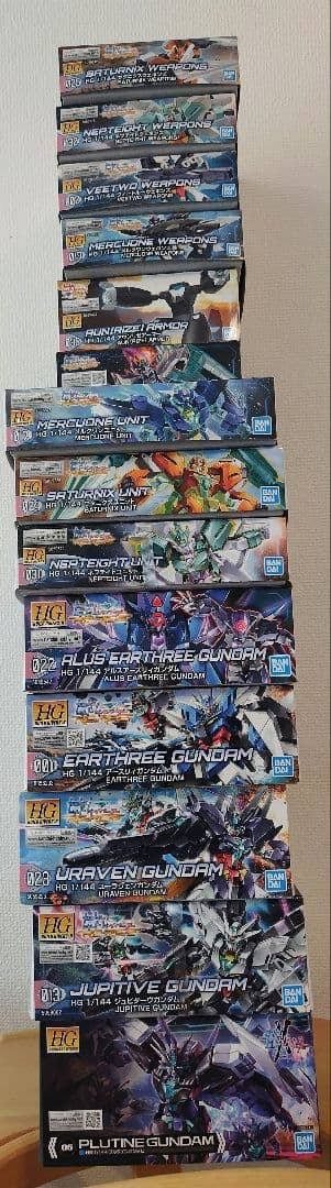 ガンプラ　HG1/144　コアガンダムシリーズ　14個セット