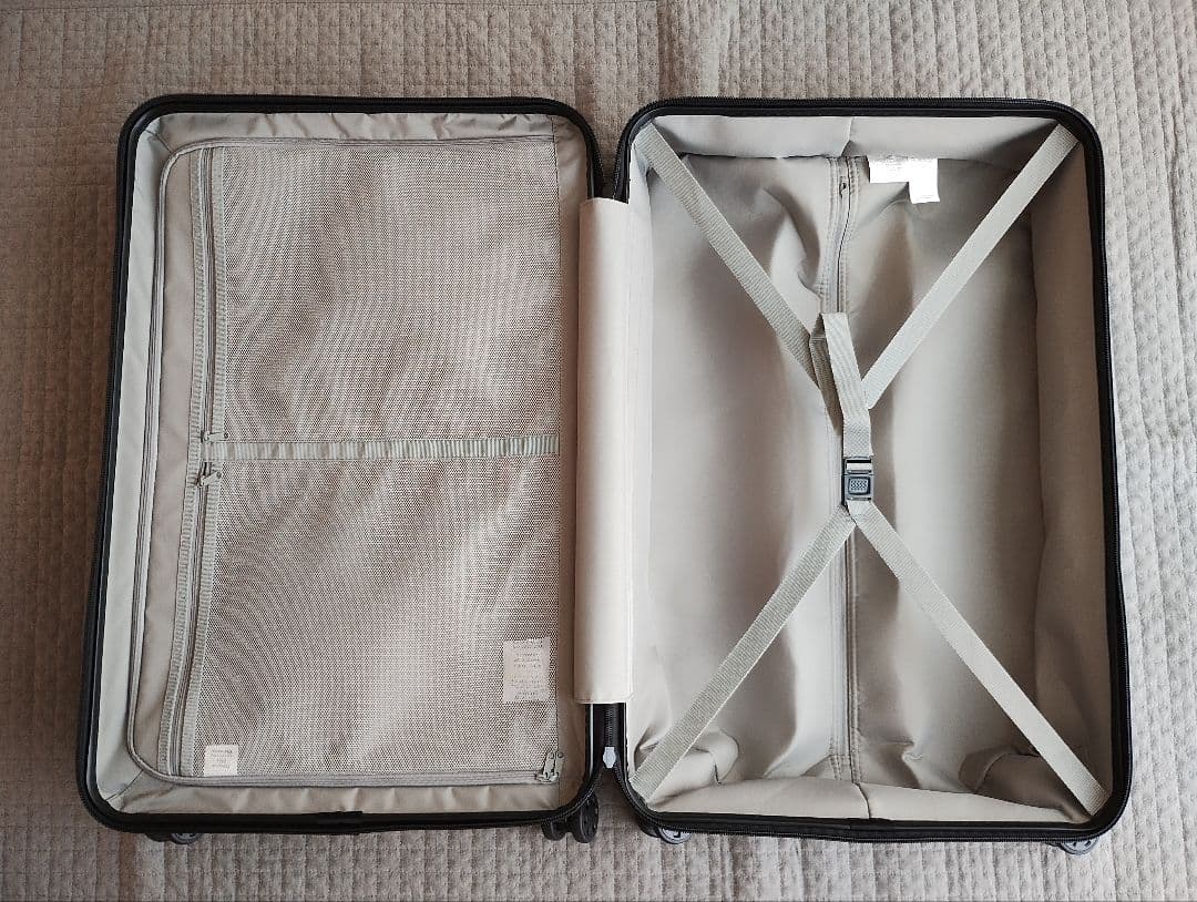 無印良品 キャリーケース 75L スーツケース MUJI ブラック