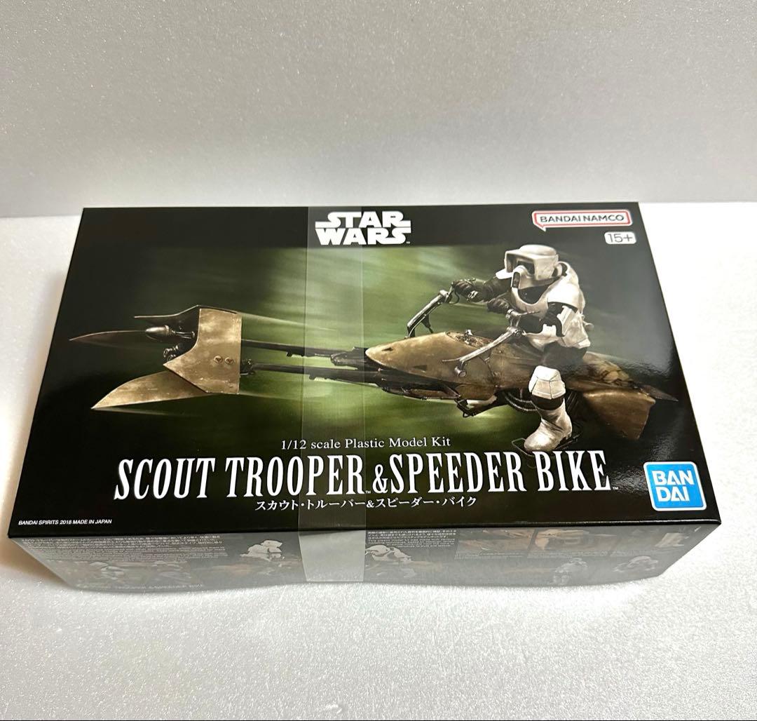 STAR WARS スカウトトルーパー＆スピーダーバイク　未開封　プラモデル