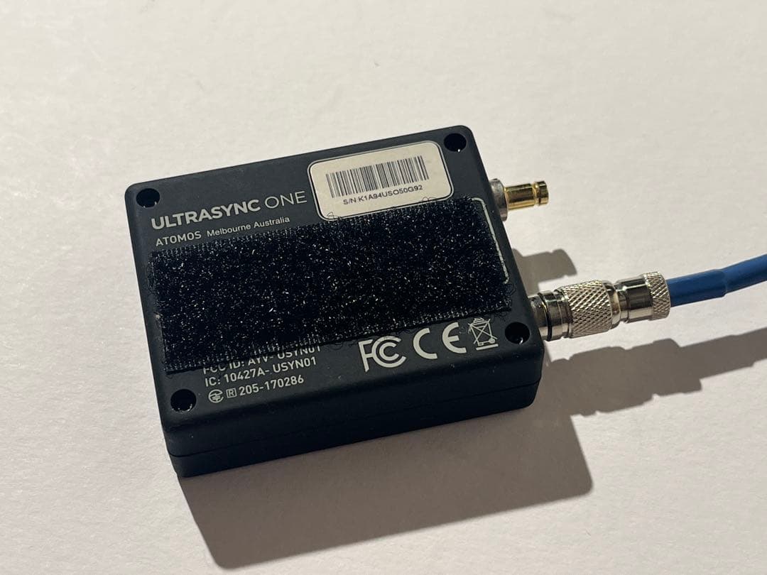 UltraSync ONE タイムコード同期①