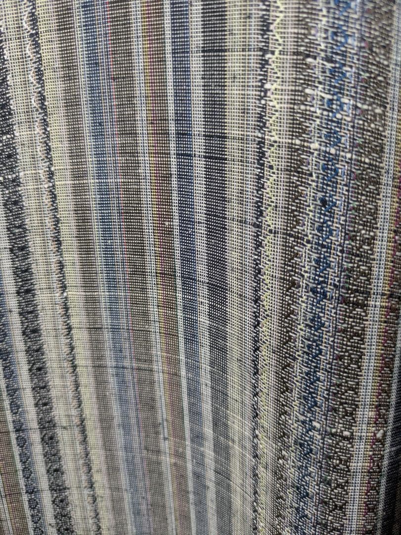 専用です！！　　　新品未使用　ゆったりめ　紬小紋ストライプ