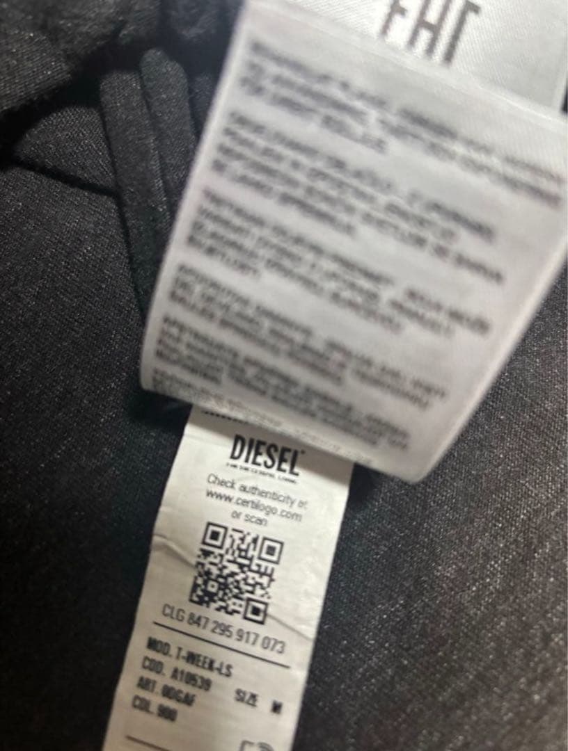 最終価格 正規品 DIESELTシャツ D-RISE コムドットやまと着用 テテ