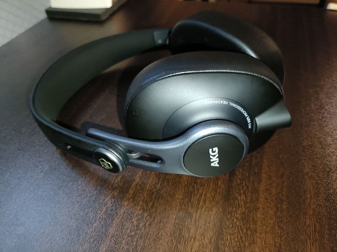 AKG K371 ブラック 有線ヘッドホン