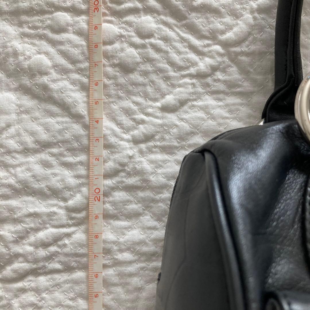 【未使用】濱野皮革工芸 ボストン ハンドバッグ ショルダーバッグ 斜めがけバッグ