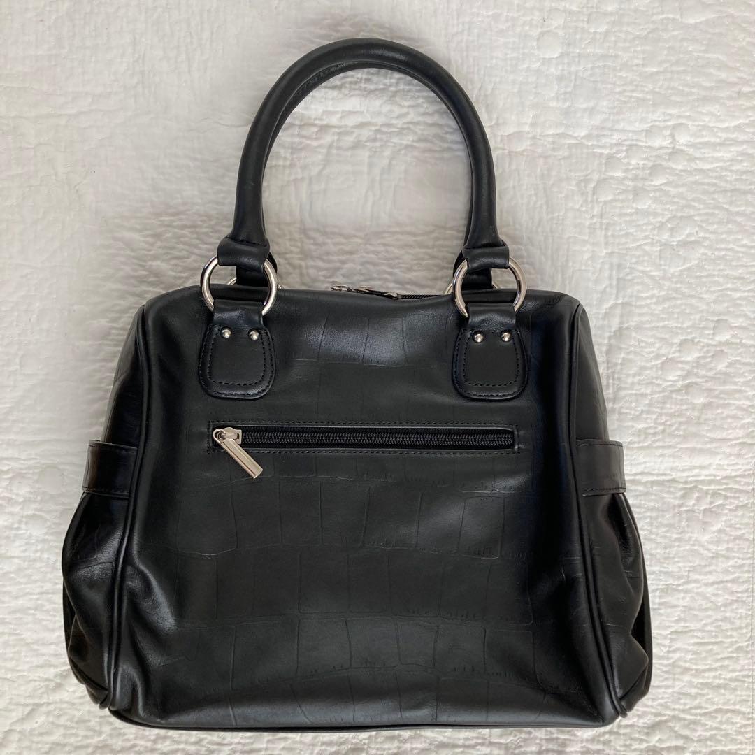 【未使用】濱野皮革工芸 ボストン ハンドバッグ ショルダーバッグ 斜めがけバッグ