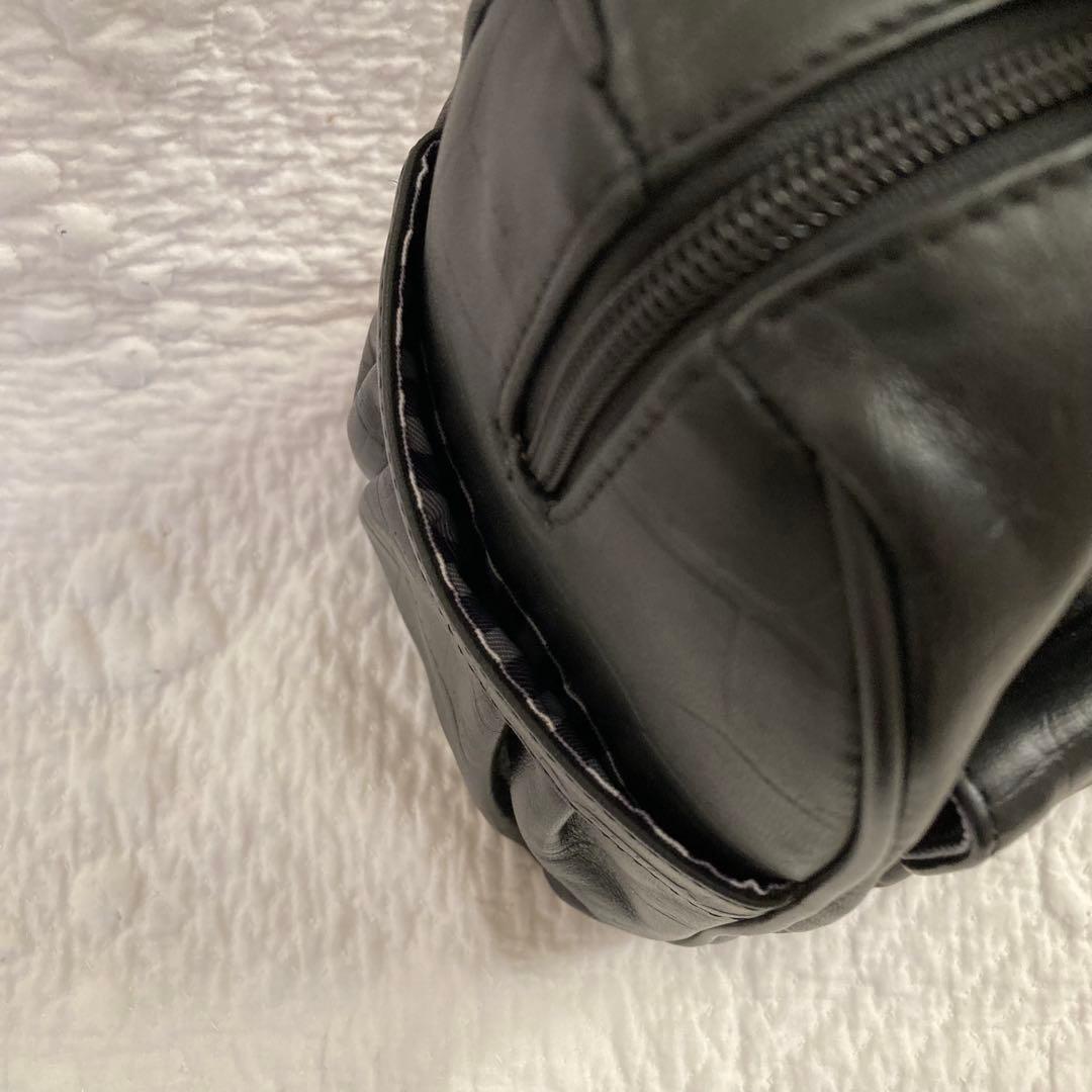 【未使用】濱野皮革工芸 ボストン ハンドバッグ ショルダーバッグ 斜めがけバッグ