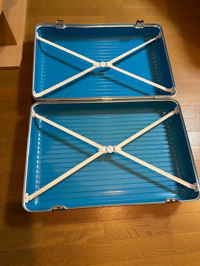 オークション　リモワ ヴィンテージ　ピクニック　ターコイズブルー