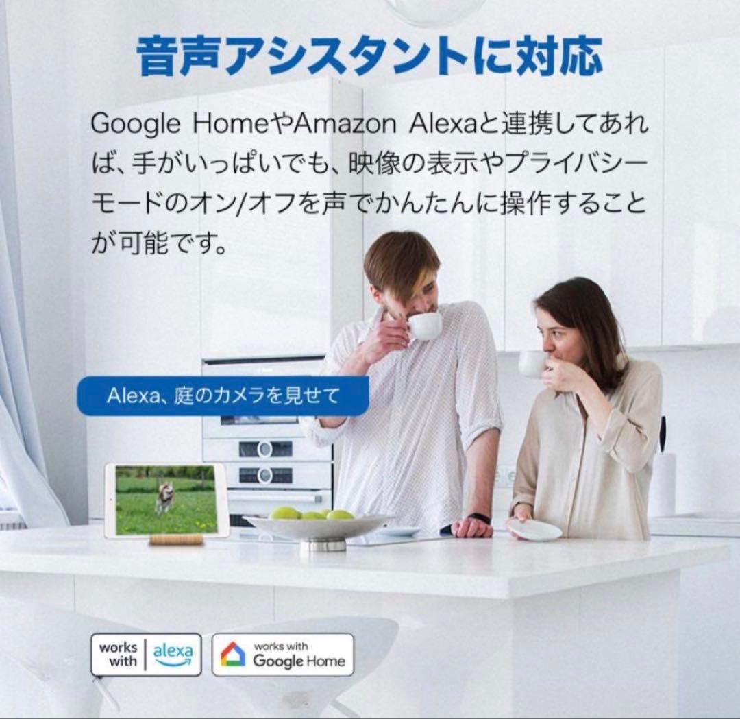 Tapo C560WS 屋外対応4K防犯カメラ64GB SDカード付き!