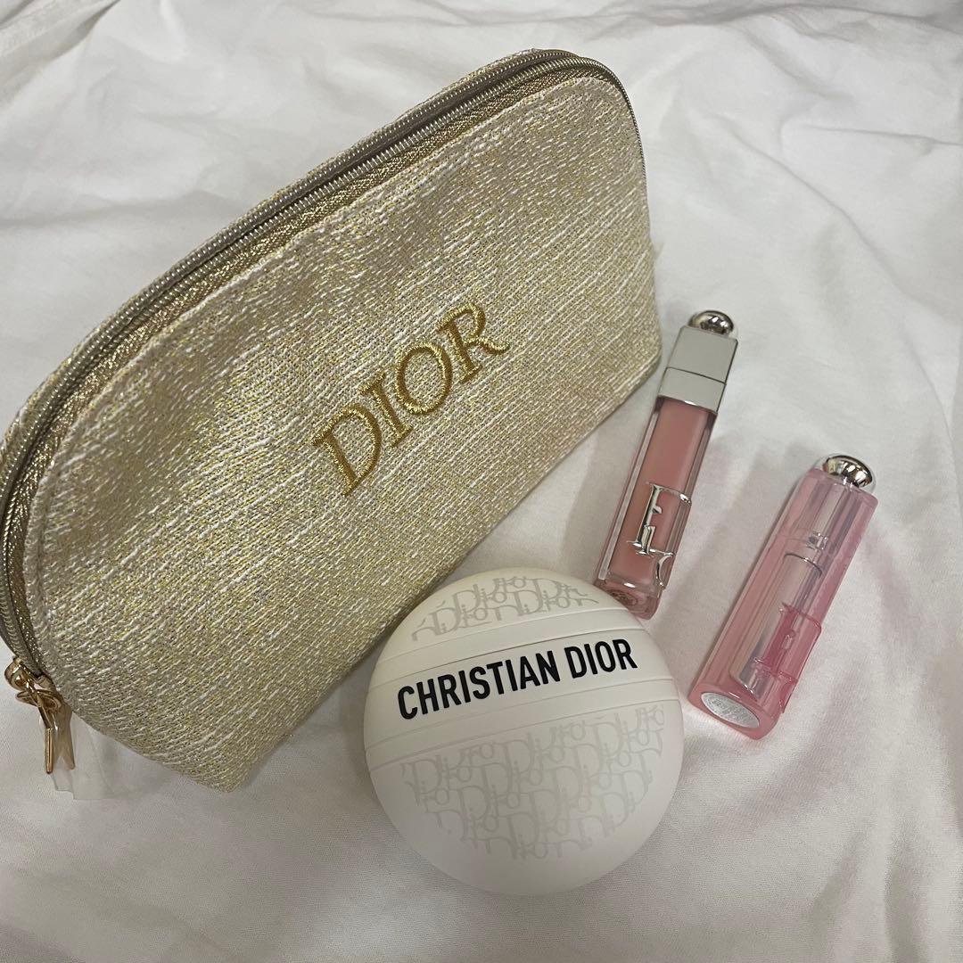 DIOR ゴールドポーチ コスメセット 新品