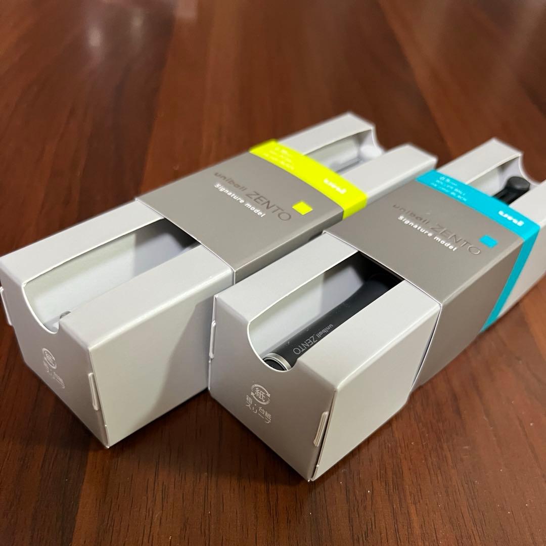 ユニボールゼント シグニチャーモデル メタリックブラック シルバー