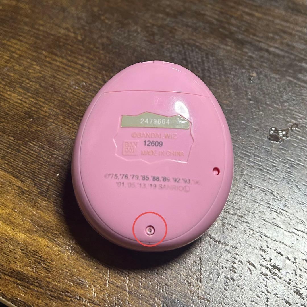 たまごっちみーつ　サンリオ　ピンク