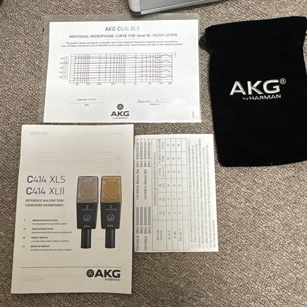 AlexAKG C414 XLS コンデンサーマイク