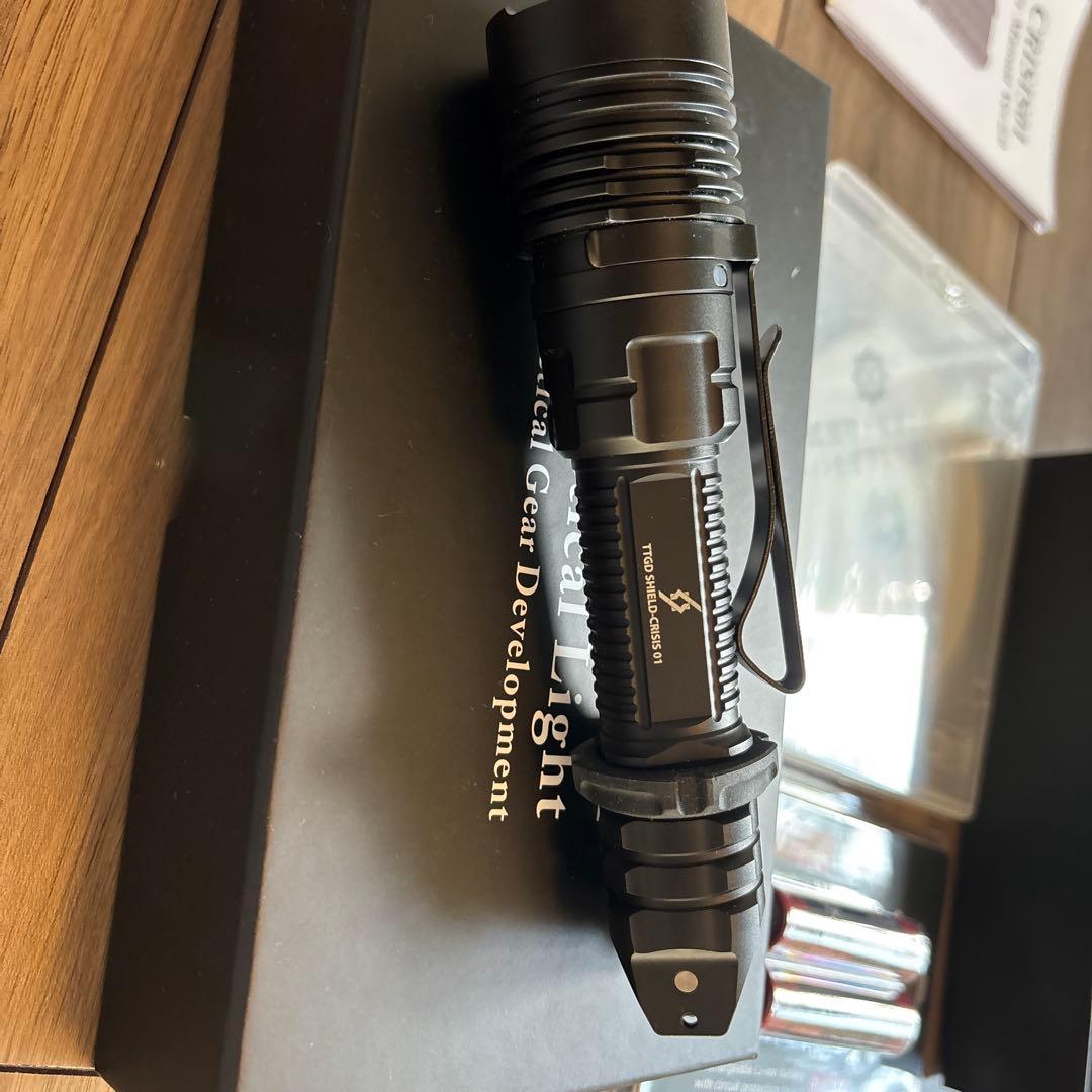 田村装備開発CRISIS01 LEDフラッシュライトセット(タクティカルライト)