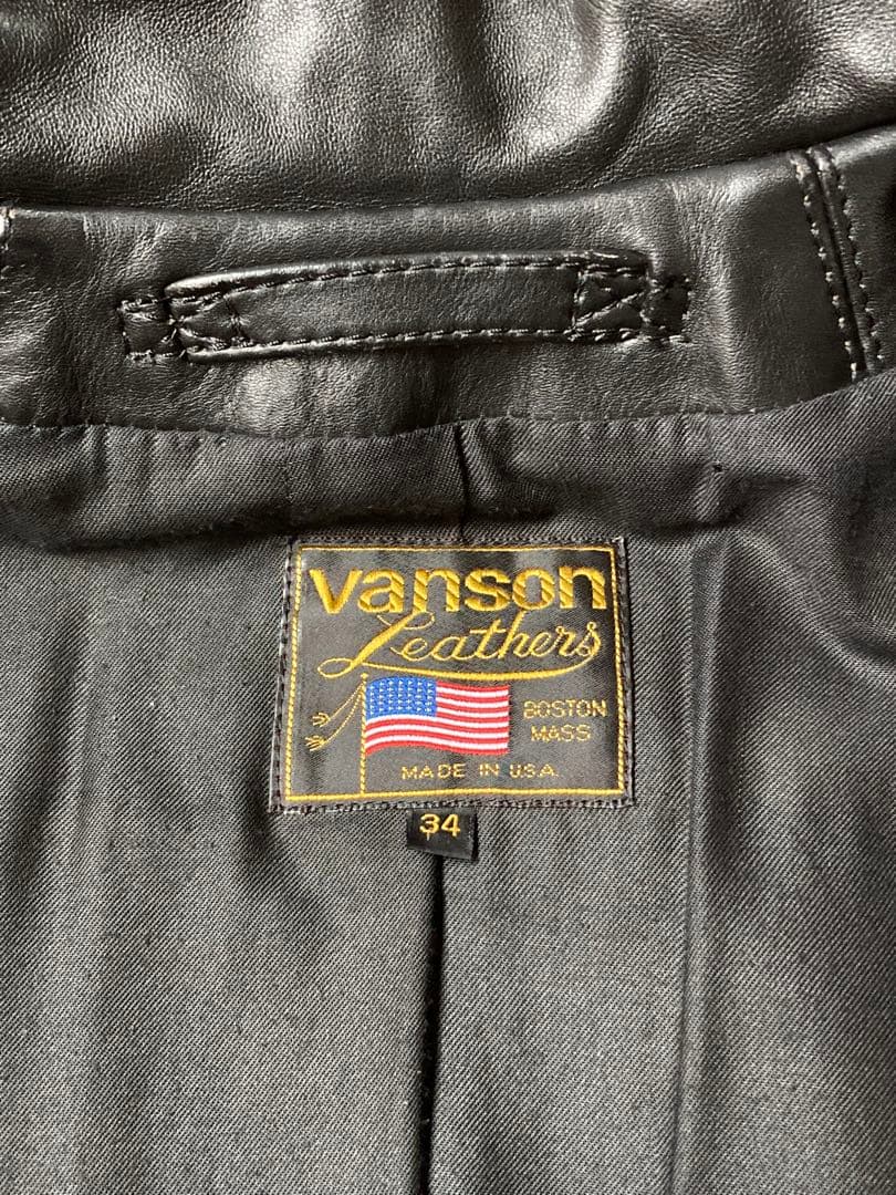 VANSON バンソン　シングル サイズ34