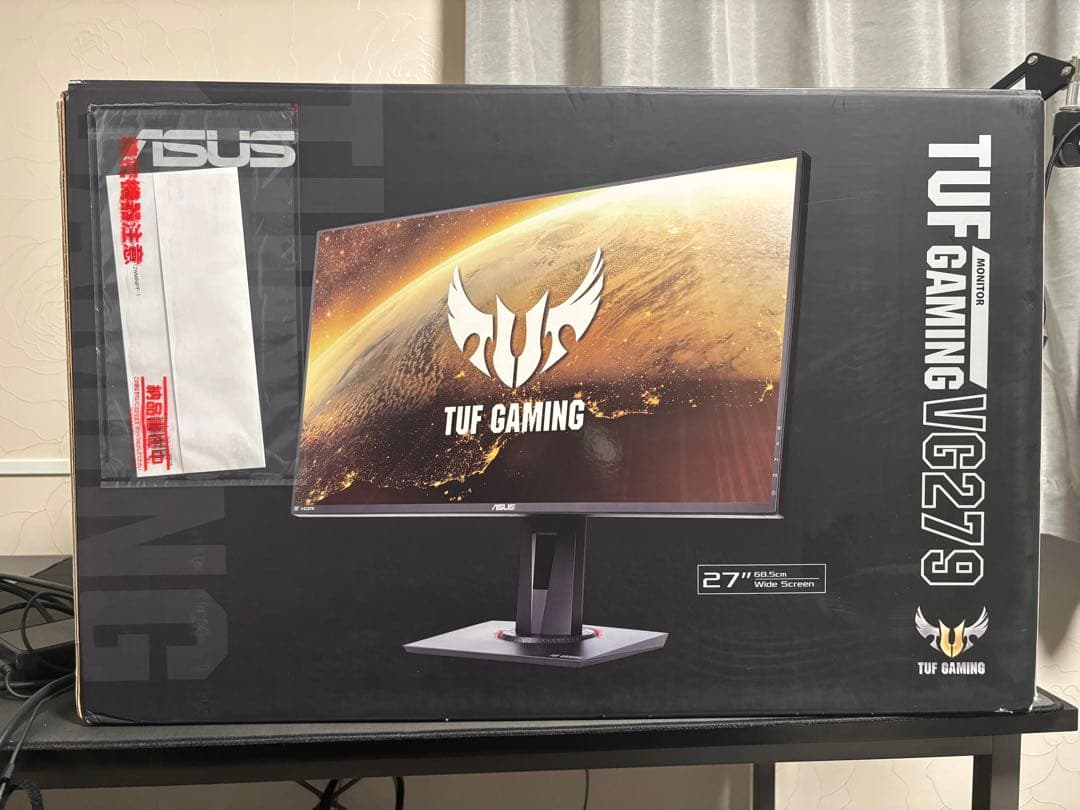 か*き様 ゲーミングモニターASUS TUF GAMING VG279 27イン