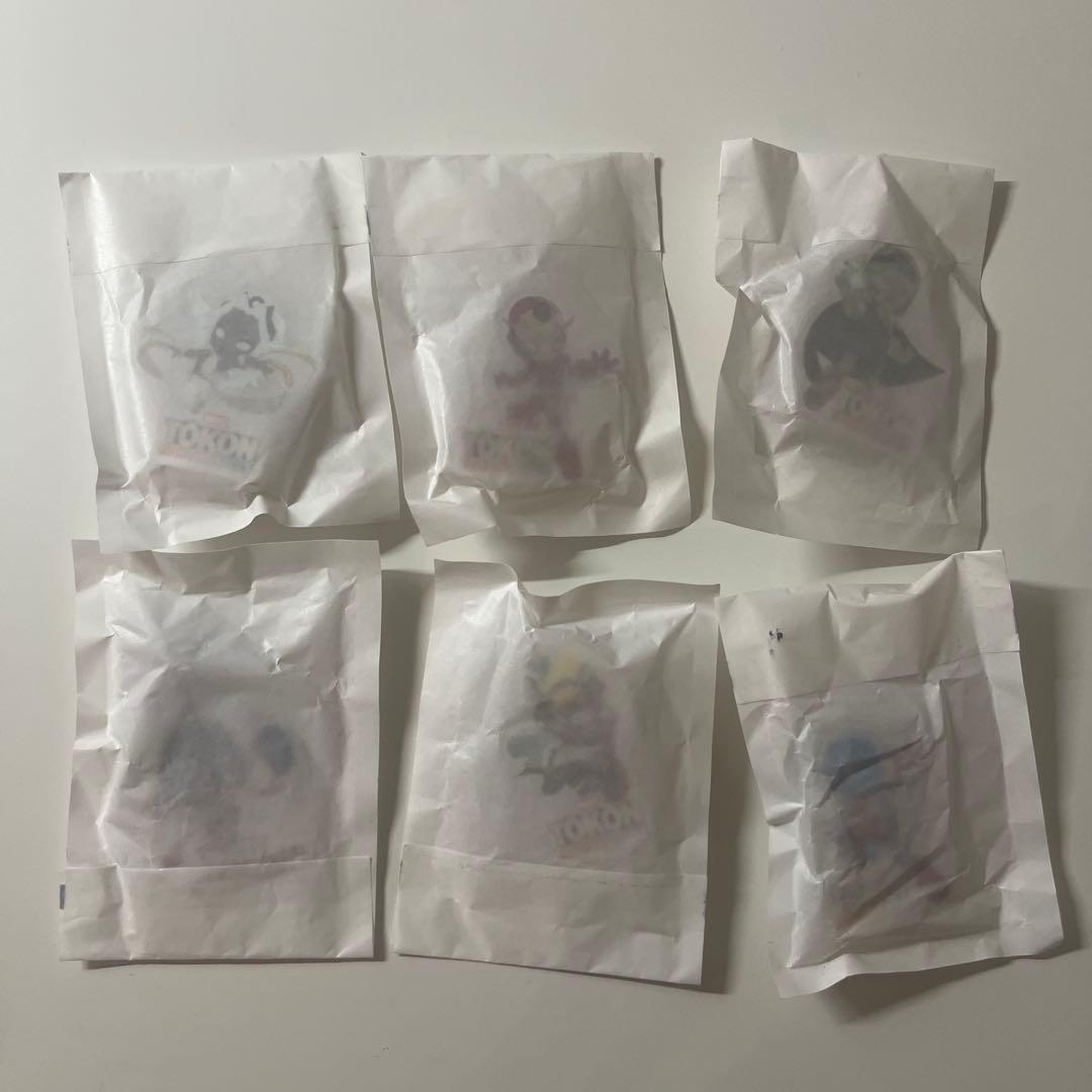 MARVEL Tokonアクリルピンバッジ　6種類コンプリート　マーベル　未開封