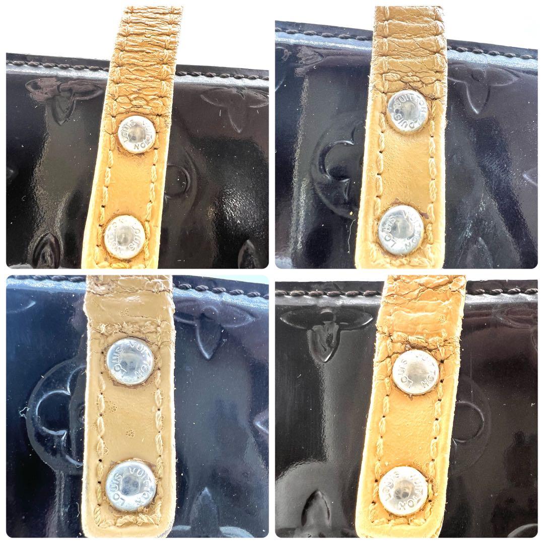 VUITTON　ハンドバック　リードPM　ヴェルニ　エナメル　モノグラム