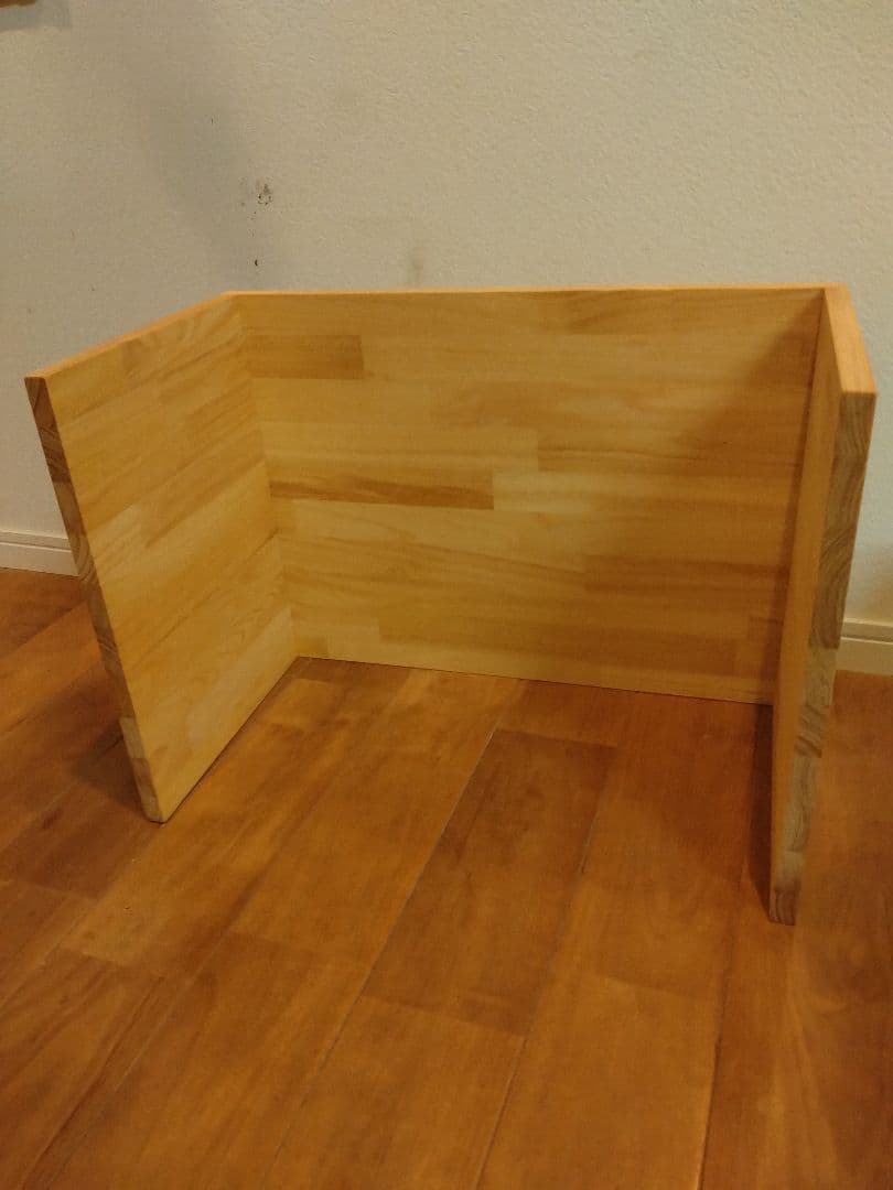 木製　ハンドメイド　オーダー　コの字　キヌカ　サイドテーブル　踏み台　水槽台