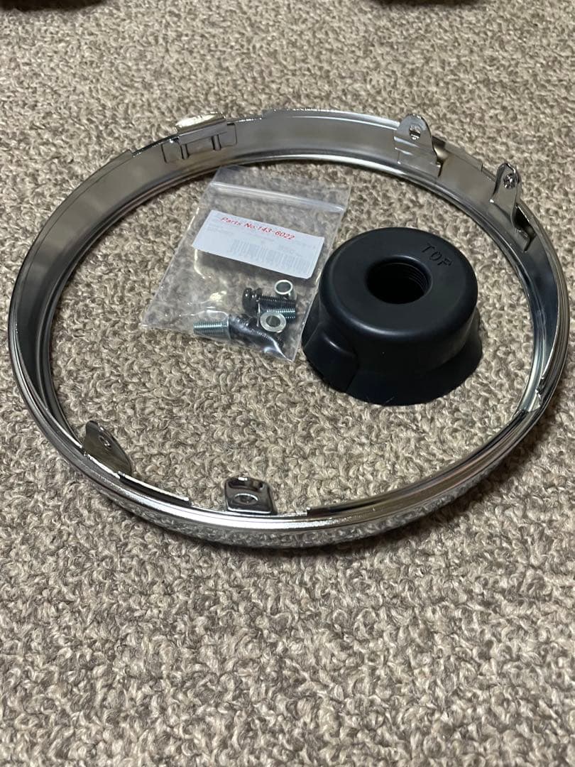 マーシャル899黄＆ホンダ用アウターリム＆マーシャル汎用ブラックケース＆ビス類