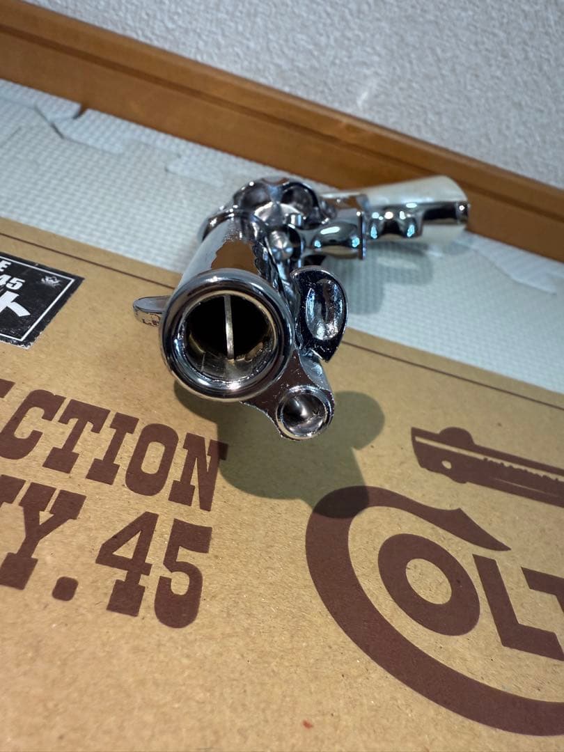 組立済未発火 ハートフォード SAA.45 シビリアン オールシルバー組立キット