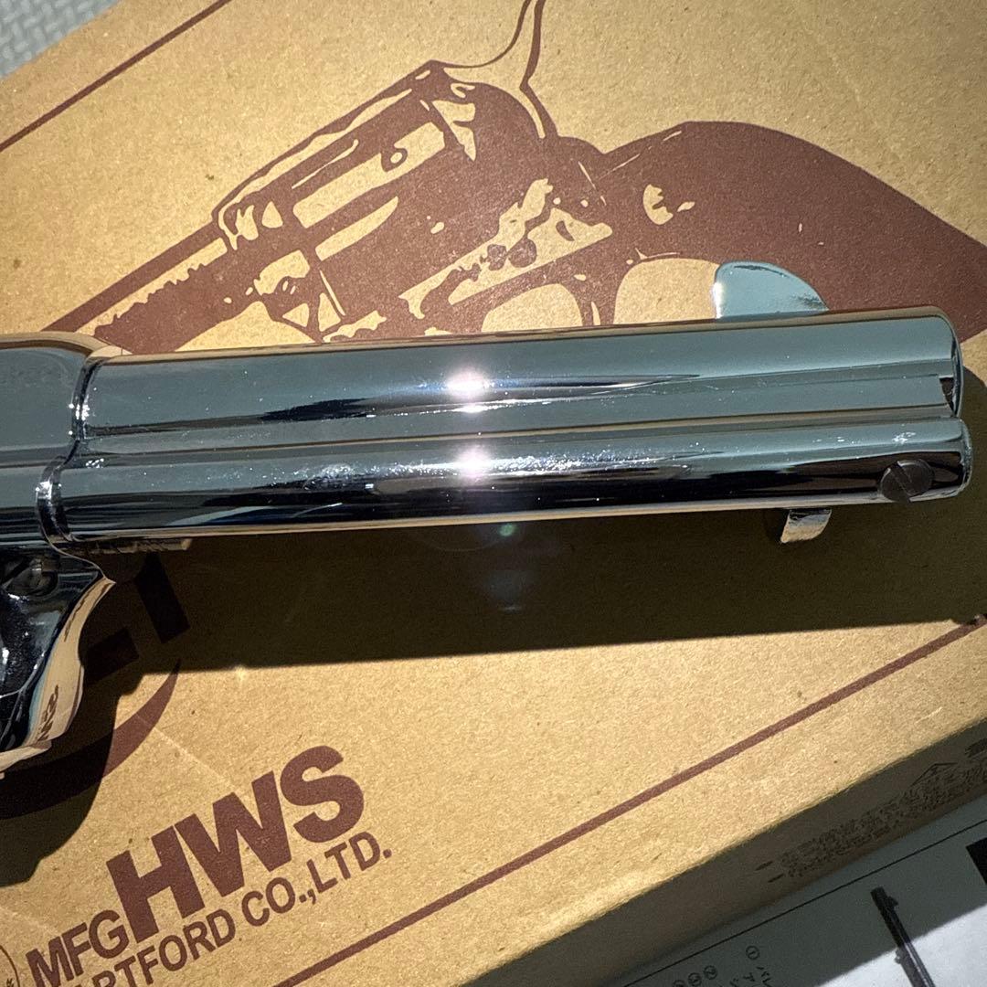 組立済未発火 ハートフォード SAA.45 シビリアン オールシルバー組立キット