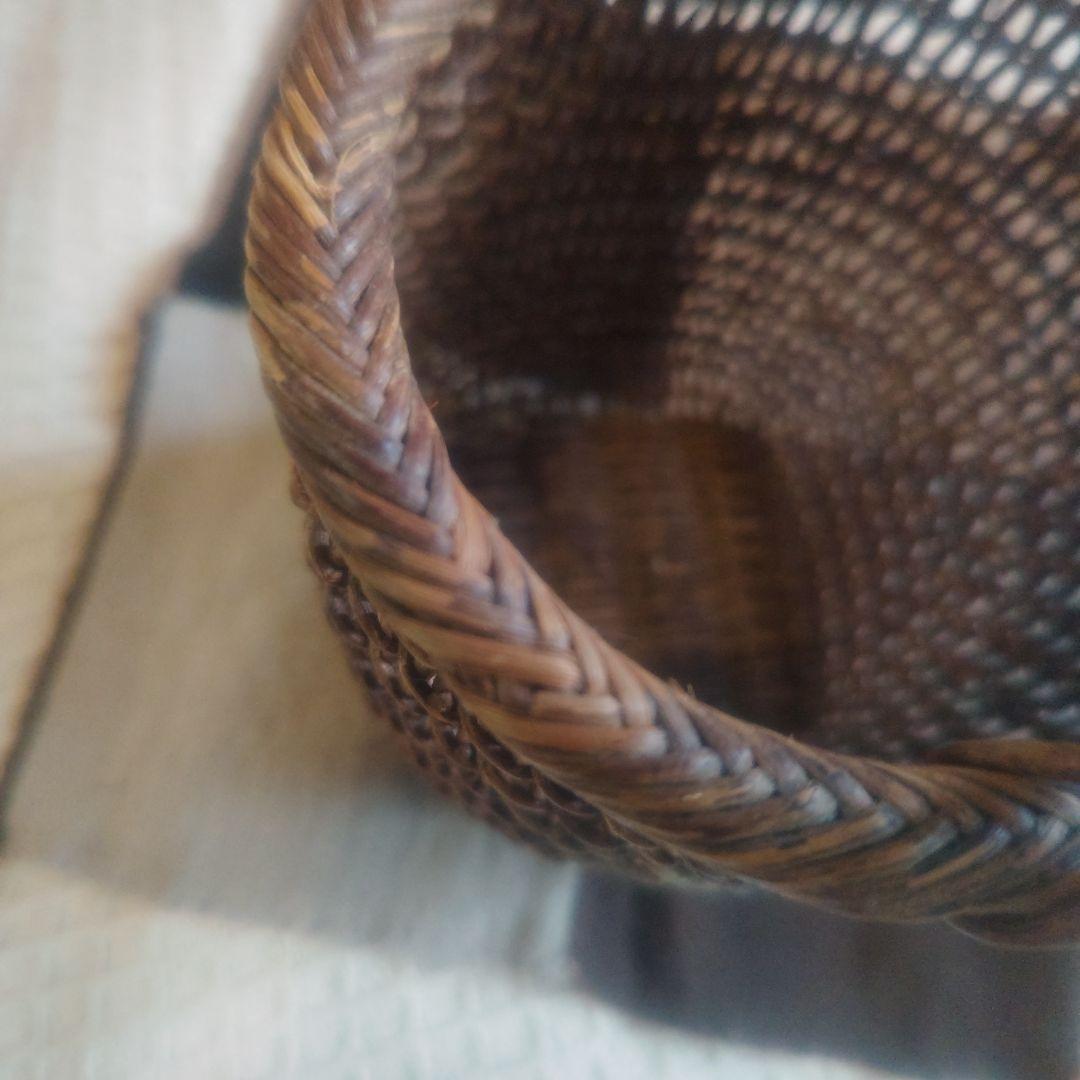 アケビ　木通　籠　バスケット