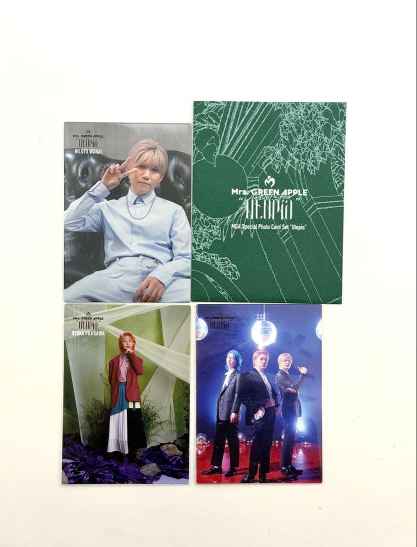 Mrs. GREEN APPLE フォトカード 3枚セット