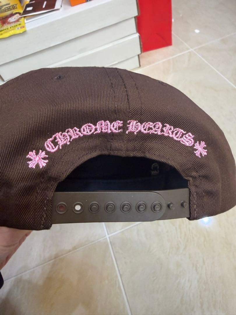 CHROME HEARTS ブラウンキャップ