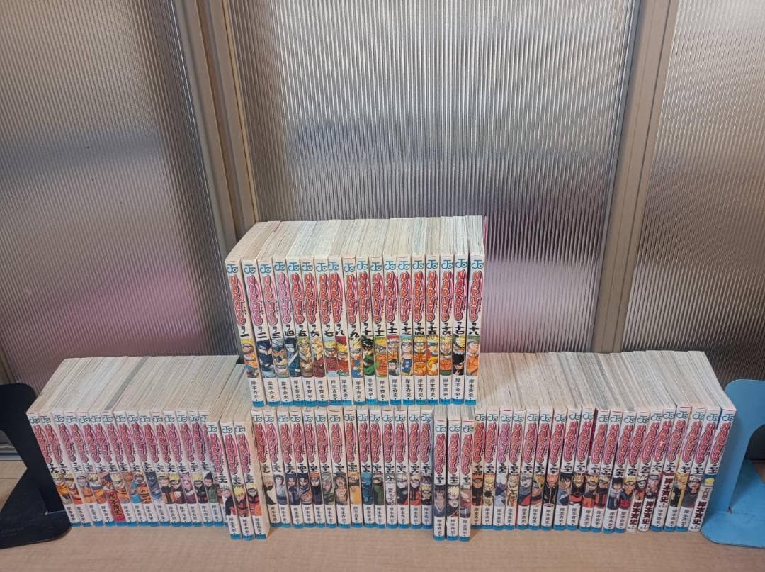 希少超絶 美品 初版 帯付き NARUTO ナルト 全巻 全巻セット