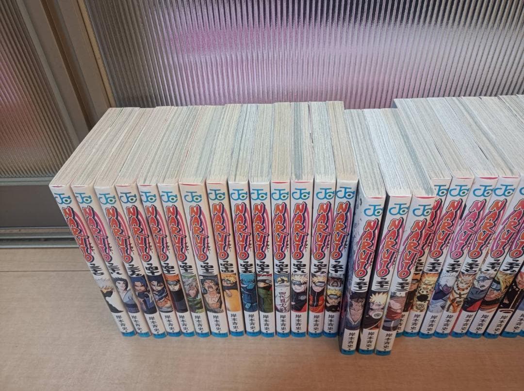 希少超絶 美品 初版 帯付き NARUTO ナルト 全巻 全巻セット