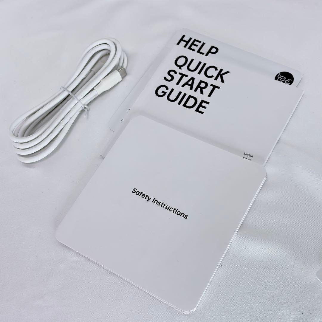 【美品】TourBox Elite 左手デバイス ホワイト コード未使用