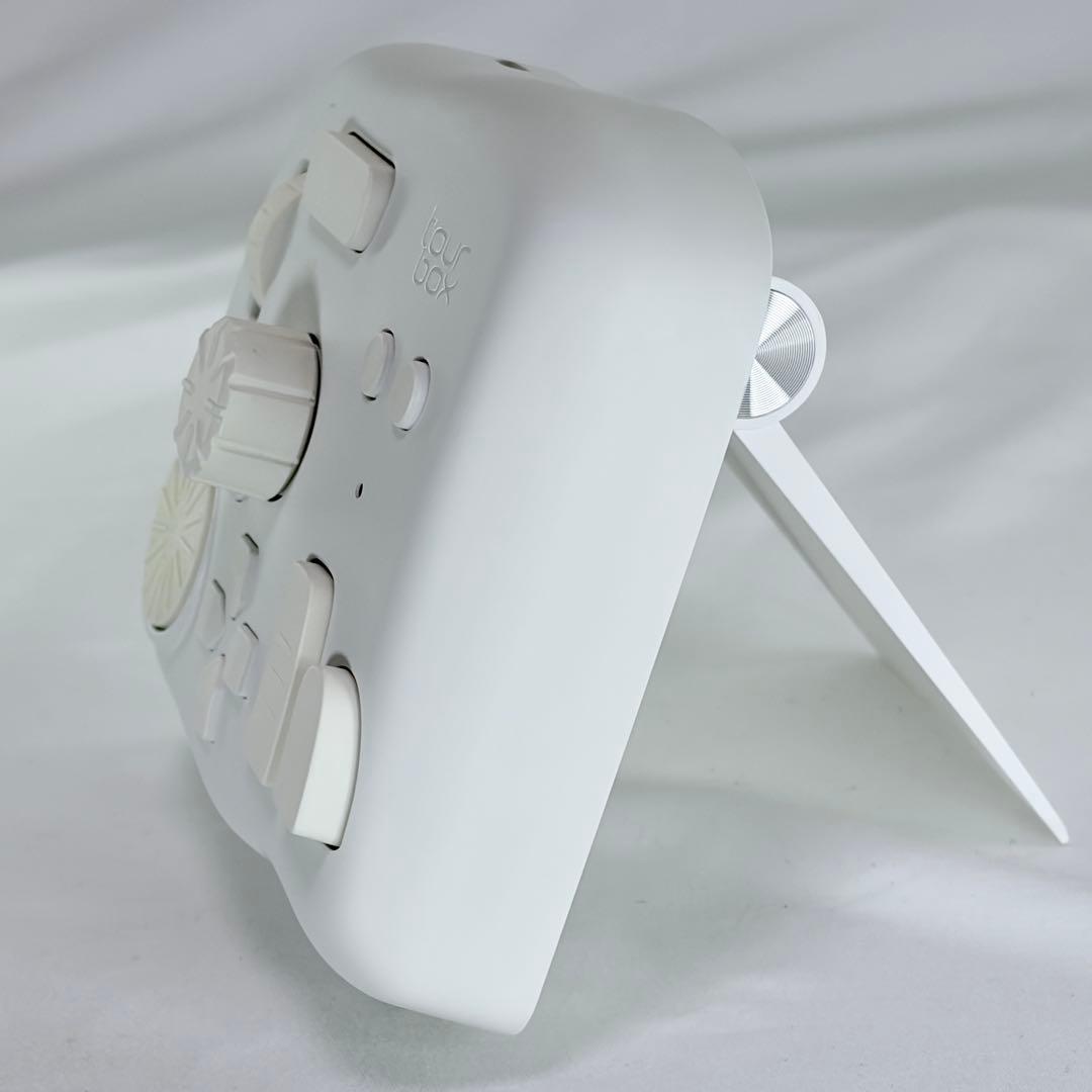 【美品】TourBox Elite 左手デバイス ホワイト コード未使用