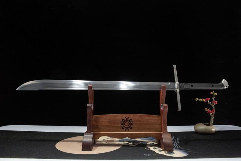 メセル大刀 ホワイト 古兵器 武具 刀装具 西洋刀 手鍛造打 鋼刀 装飾用