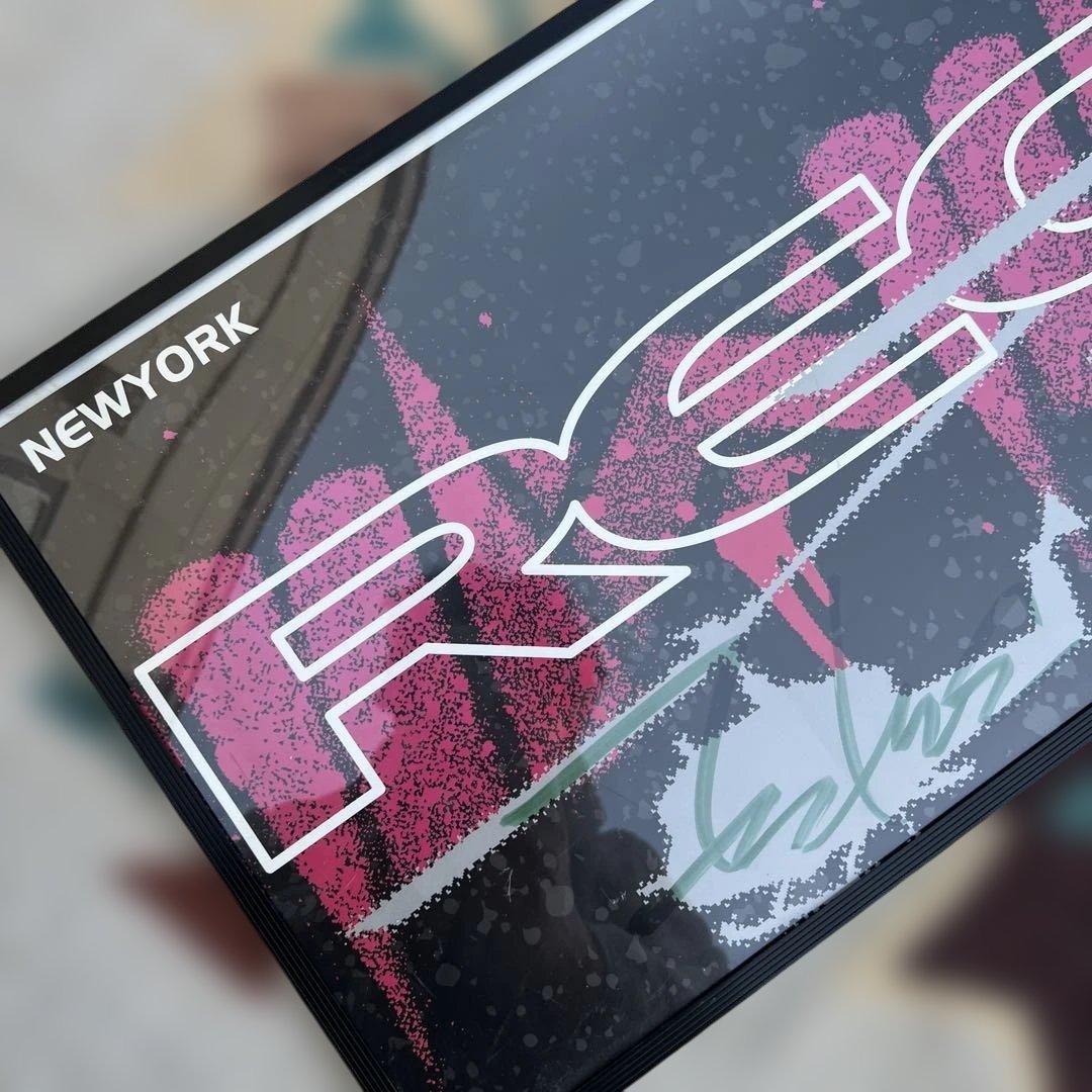 Futura STASH 直筆サインRECONグラフィックポスターposter