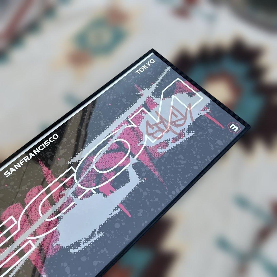 Futura STASH 直筆サインRECONグラフィックポスターposter