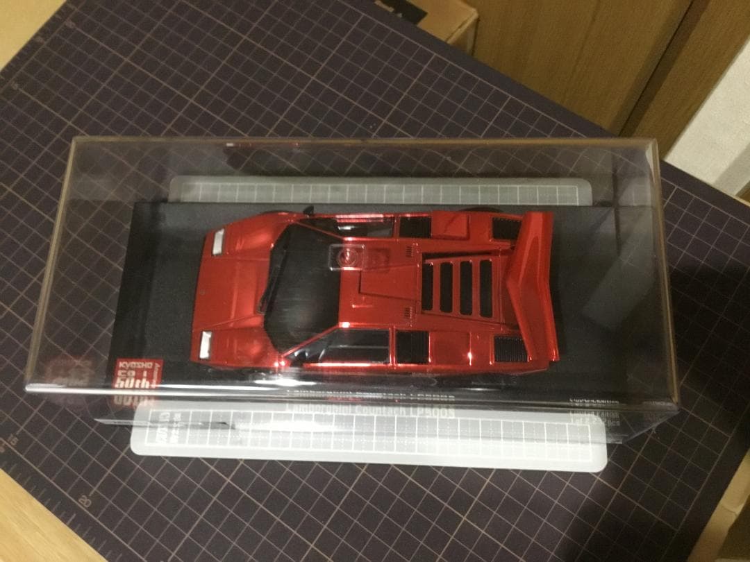ミニッツASC　ランボルギーニ Countach LP500S (レッド）新品