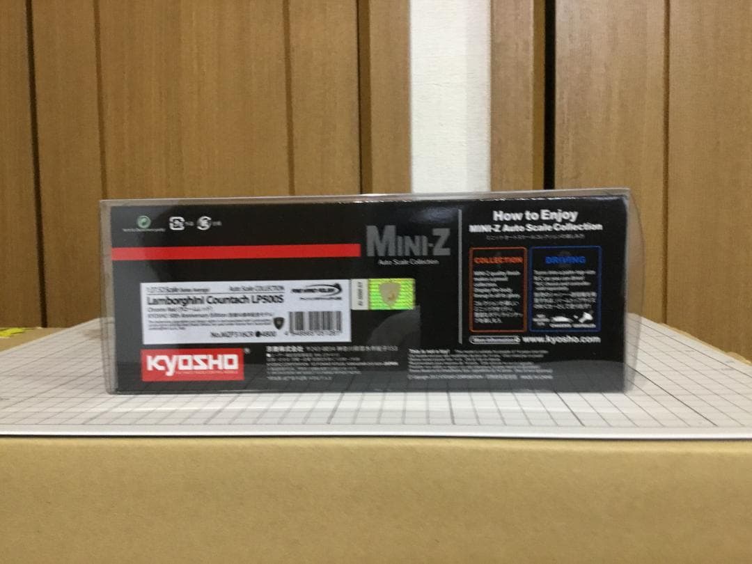 ミニッツASC　ランボルギーニ Countach LP500S (レッド）新品