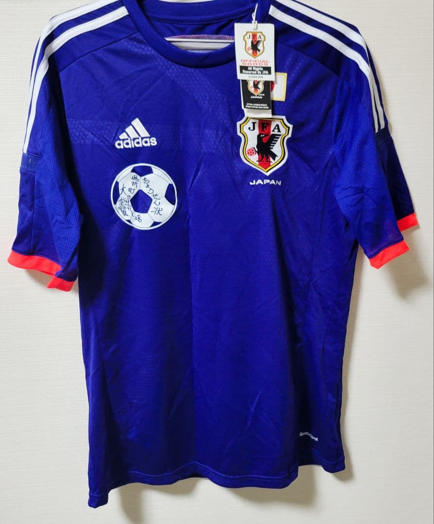 adidas　アディダス　サッカー　日本代表　ユニフォーム　シャツ　キャプテン翼