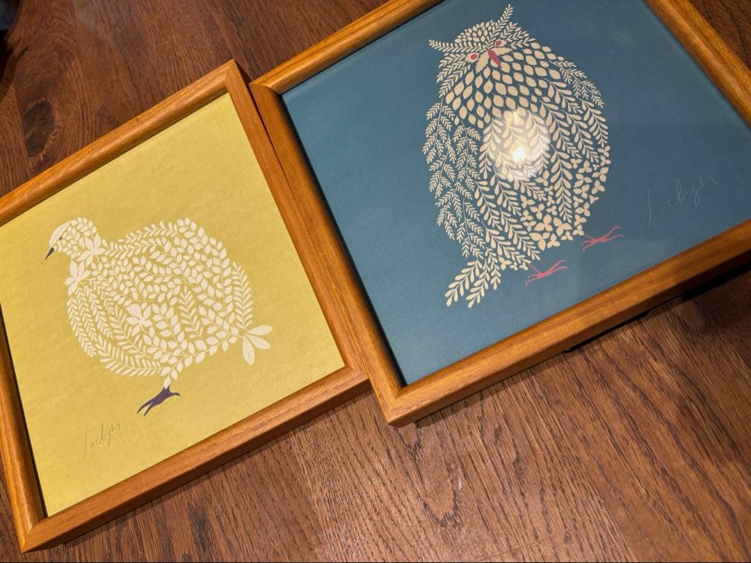 unico アートフレーム　廃盤　店舗売切商品　定価¥5800×2個　20cm角