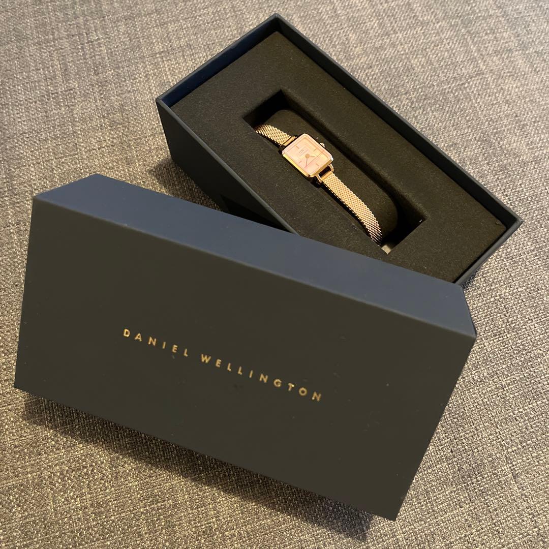 ダニエルウェリントン Quadro Mini Melrose Blush