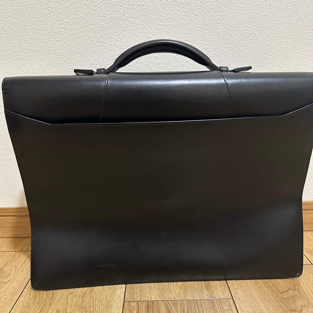 カルティエ　ビジネスバック　レザー　黒