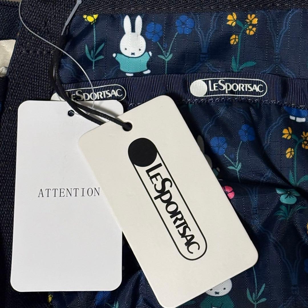 レスポートサック　スモールジェニー　ミッフィー　2way ネイビー