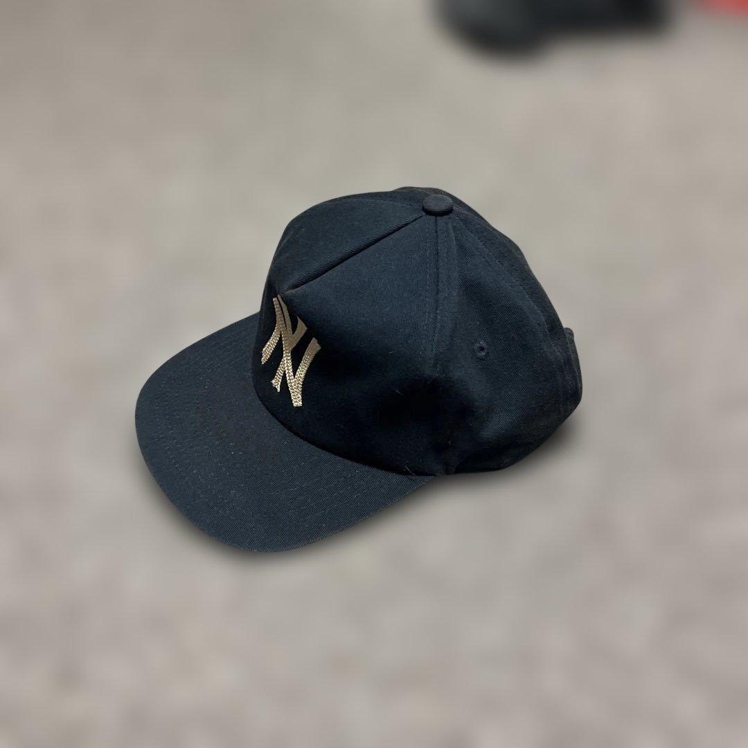mondaysuck キャップ ヤンキース ネイビー