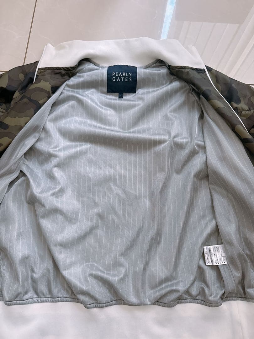 値下げしました！PEARLY GATES 迷彩柄ジャケット ブルゾンサイズ1
