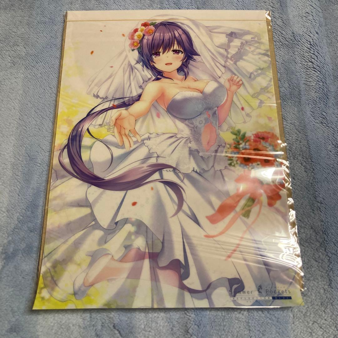 Summer Pockets クリアポスター　4枚まとめ売り
