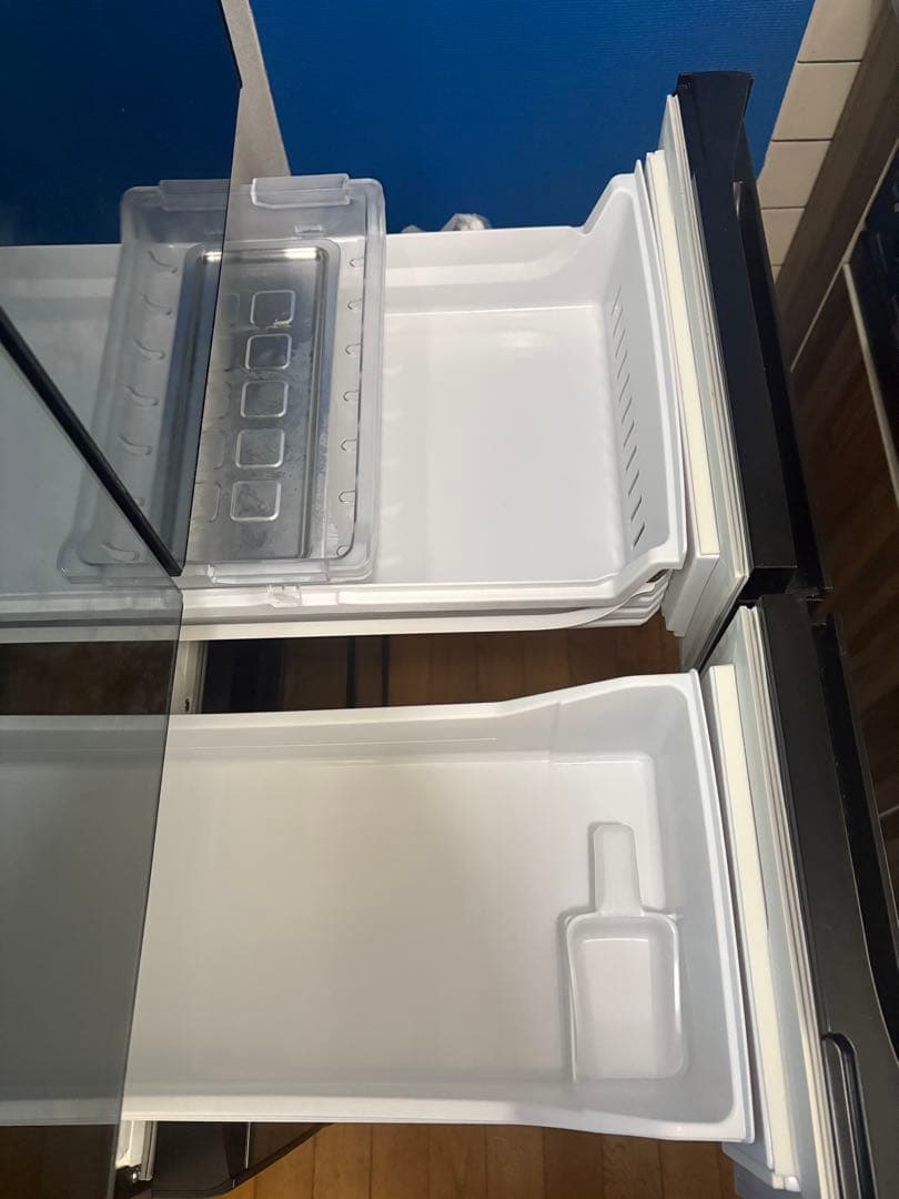 冷蔵庫HITACHI R-KX57N(X)型 保証書付き(567L/6ドア)