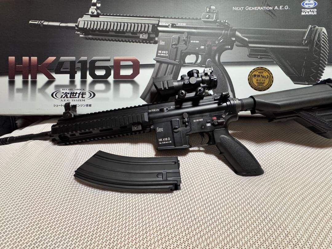 別商品値下げ中！　東京マルイ次世代電動ガンHK416D単品