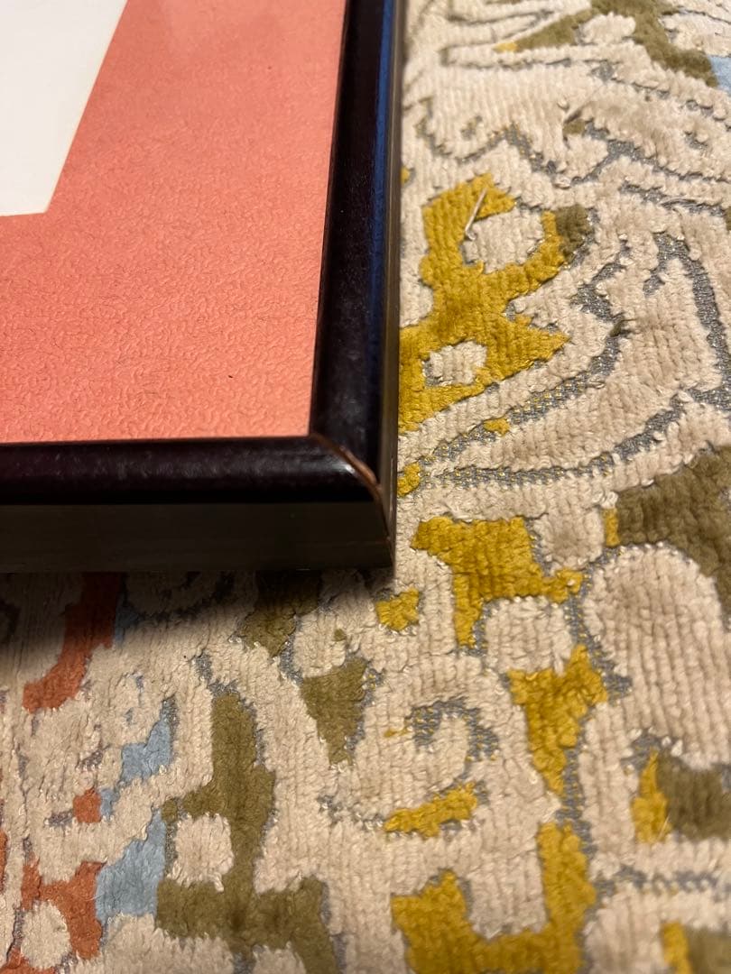 木彫り作家　大山昭子　本人直筆　バウ親子