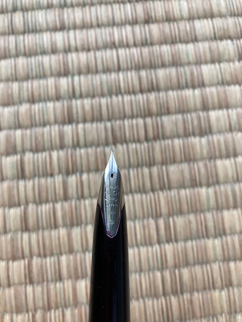 パイロット　エリートs万年筆　FM ニブ　スターリングシルバー